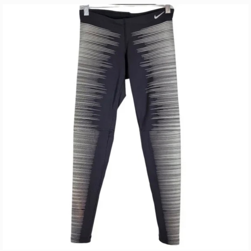 Nike pro Flash reflective leggings in black